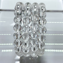 Load image into Gallery viewer, Clear Quartz - Faceted Disco Ball 8mm - 9mm
