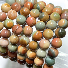 Load image into Gallery viewer, Polychrome Jasper 8mm